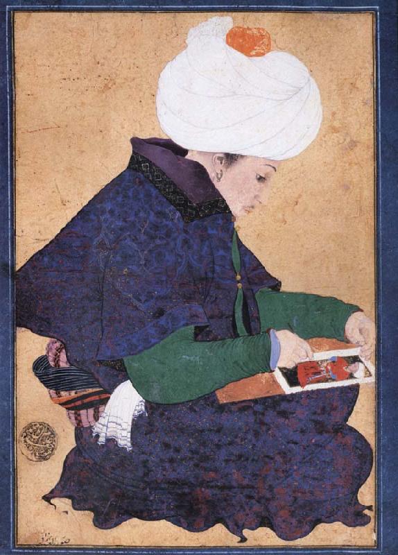 Muslim artist Turkish Painter oil painting image